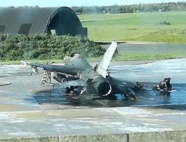 Βελγική Αεροπορία: Κατεστραμμένα δύο F-16 από πυρά ενός άλλου F-16 στο έδαφος!